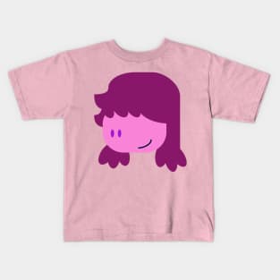 Deltarune Susie flat design Kids T-Shirt